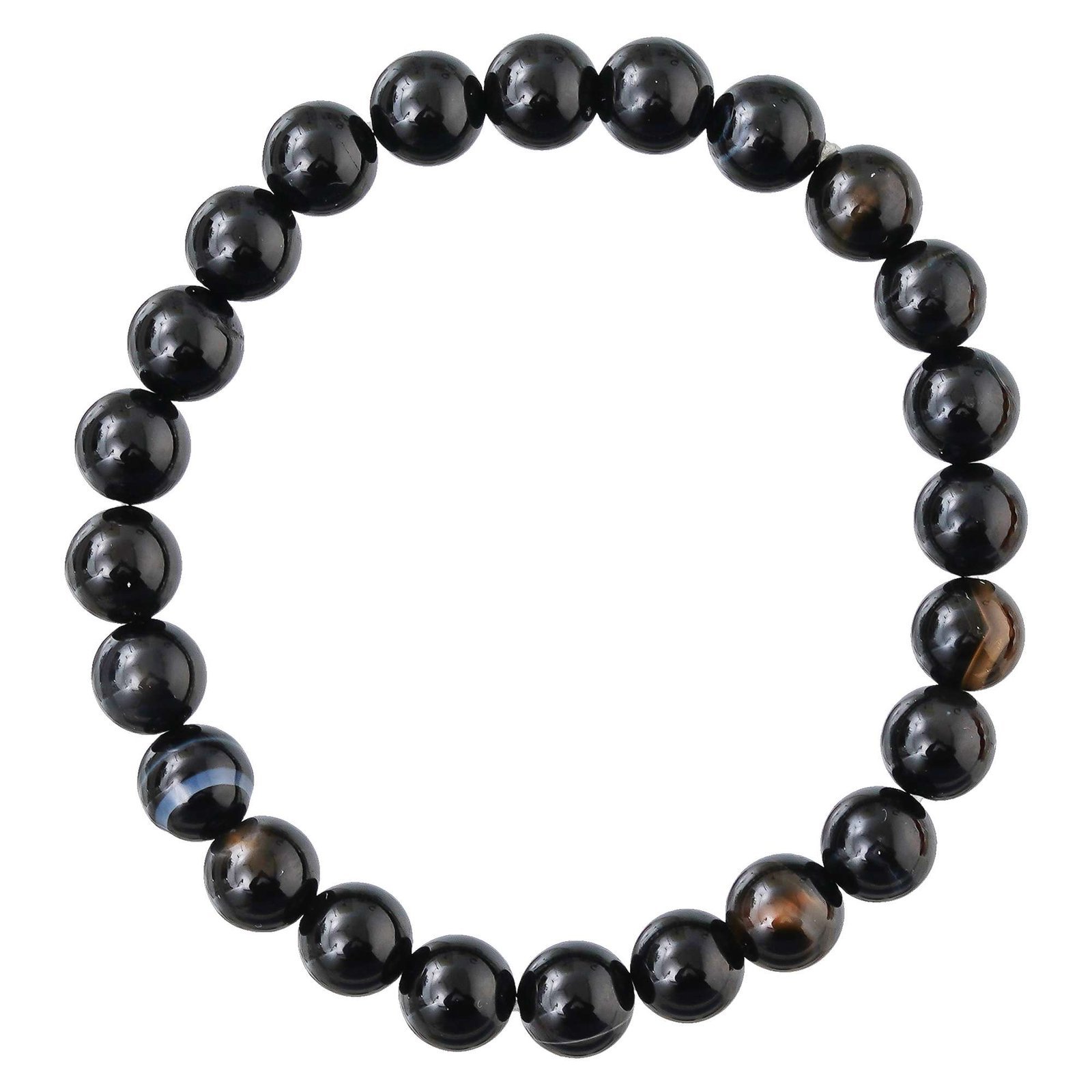Sulemani Bracelet for Women Men's Gifts - Protection Healing Crystal Bracelet - 8mm Gemstone Beaded Adjustable